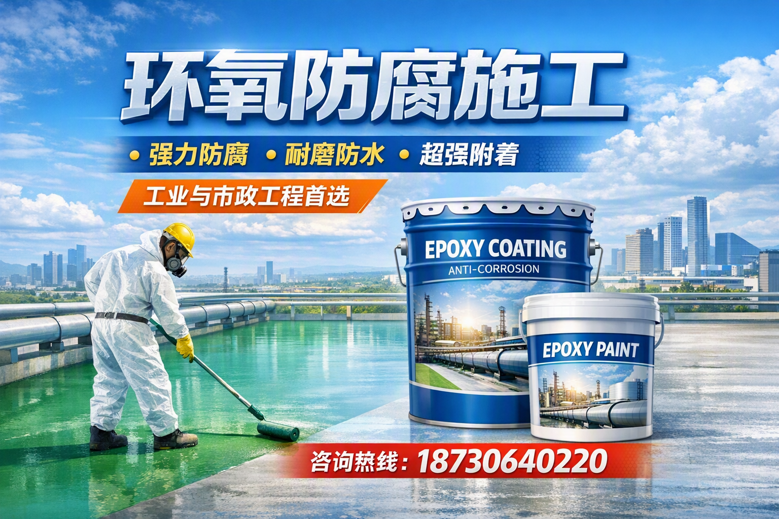 在 呼和浩特 进行环氧防腐施工的注意事项