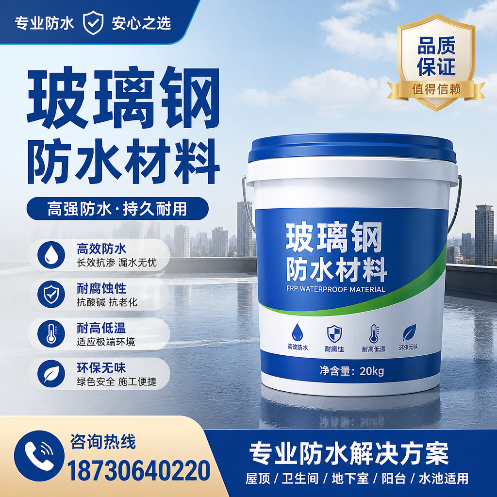 了解玻璃钢防水材料的市场趋势，呼和浩特 企业不可不知